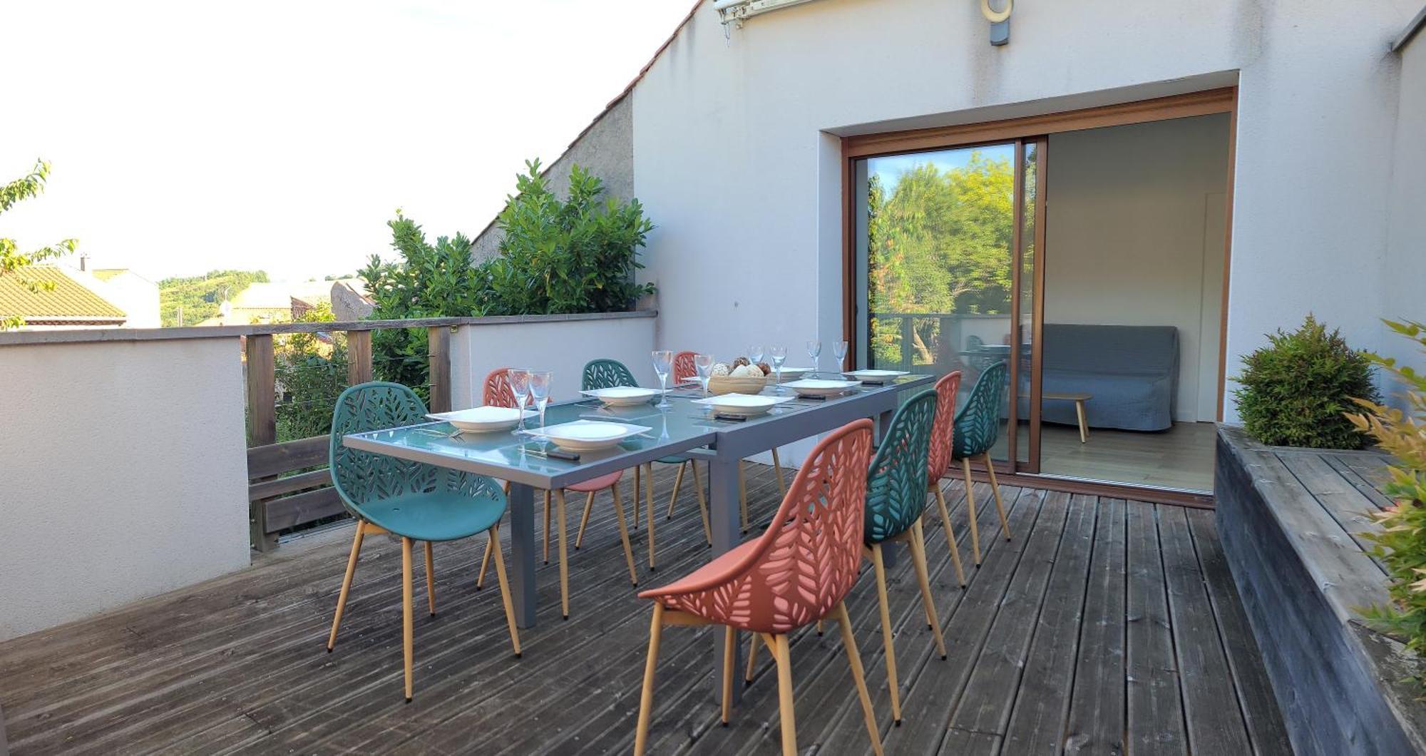 Les Maisons Bareyre - Grandes Maisons Avec Terrasse Saint-Sandoux エクステリア 写真