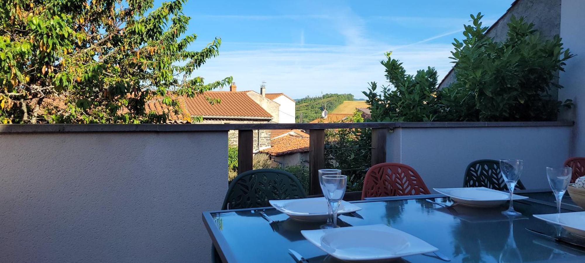 Les Maisons Bareyre - Grandes Maisons Avec Terrasse Saint-Sandoux エクステリア 写真